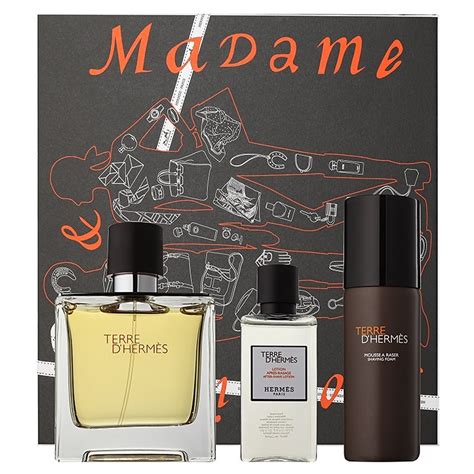 hermes mens aftershave gift set